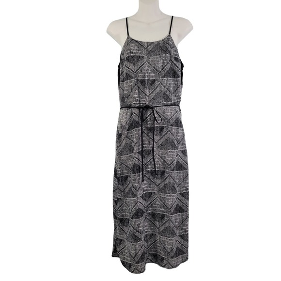 Barneys New York Dresses & Skirts - Barney's New York Women's Midi Black Diamond Print Dress Size 6  52522-0546